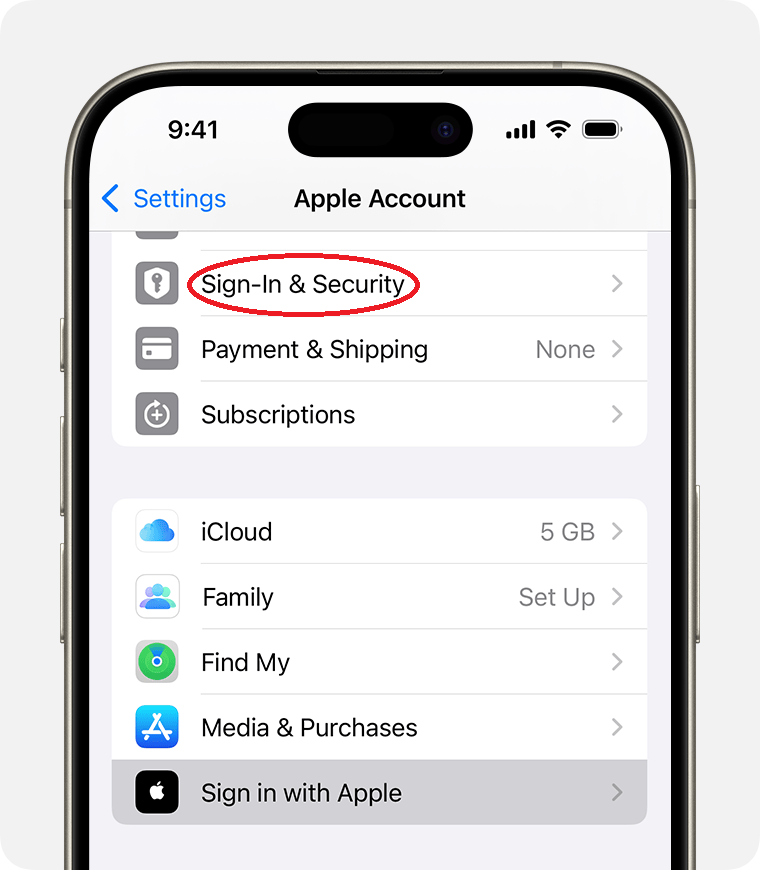 Secure your Apple ID