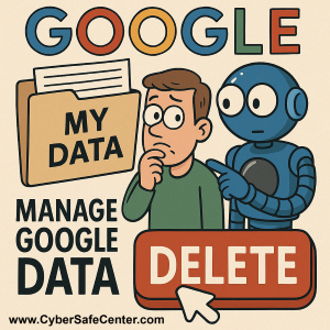 How to delete Google data