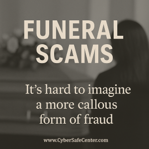 Fraudsters target virtual funerals