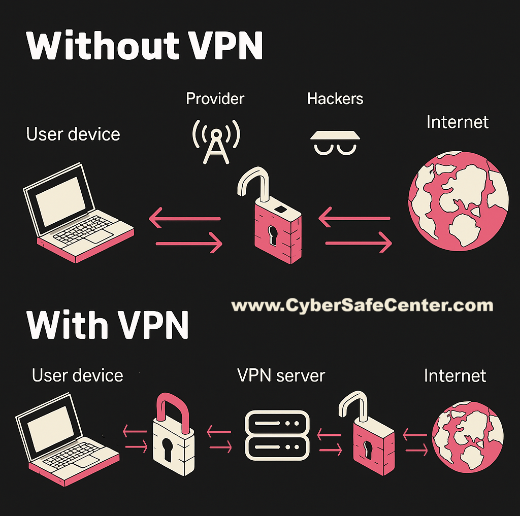 Stay safe online with a VPN